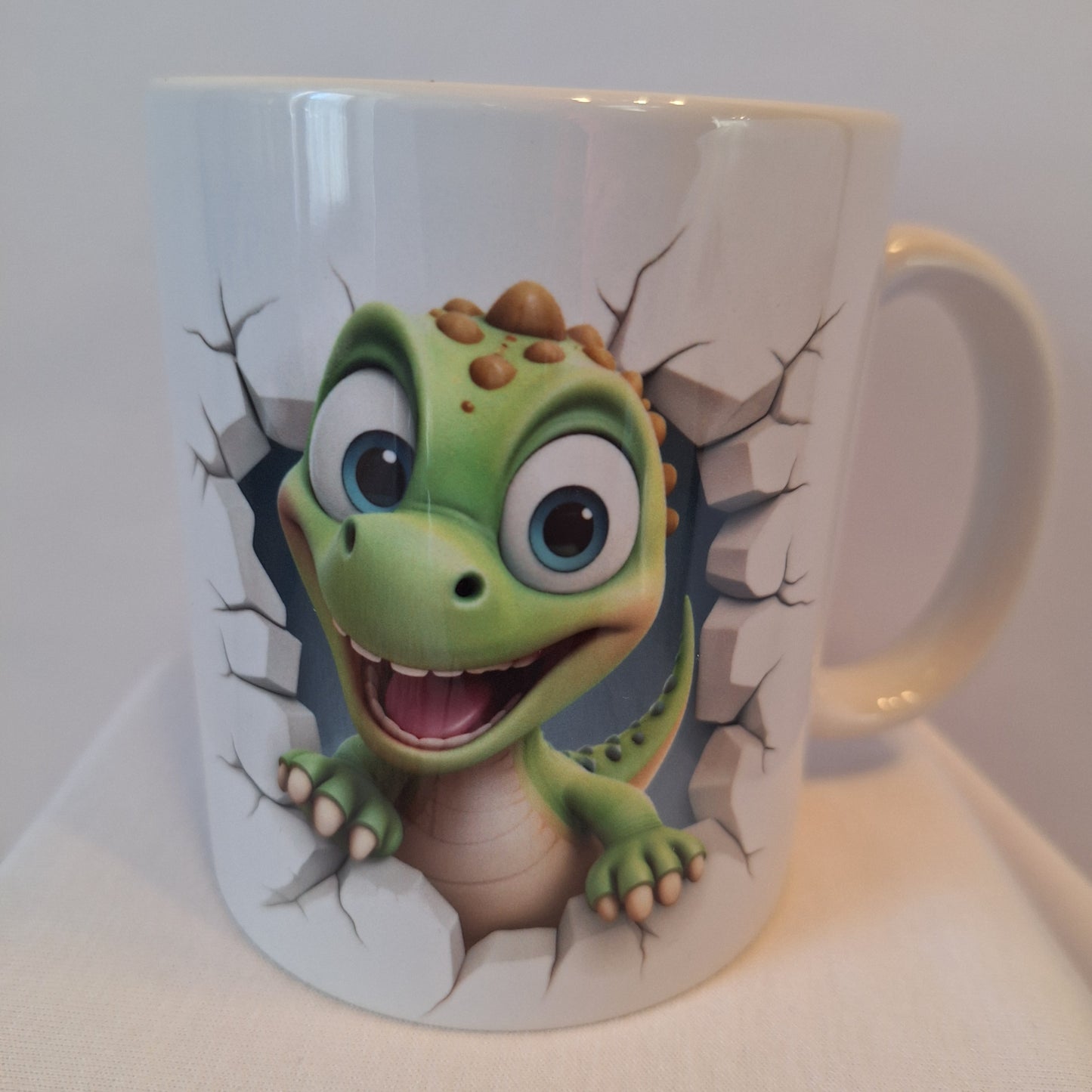 Tasse – Fröhlicher Dino 🦖☕