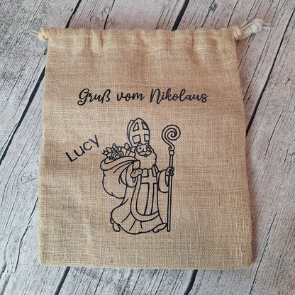 Personalisierte Nikolaussäckchen & Weihnachtsbeutel
