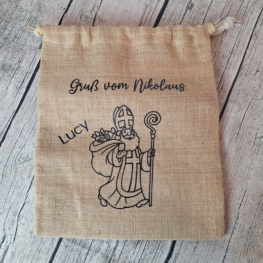 Personalisierte Nikolaussäckchen & Weihnachtsbeutel