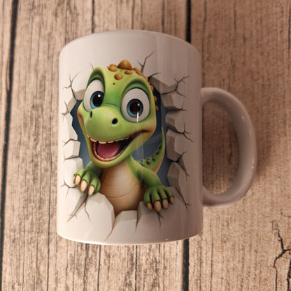 Tasse – Fröhlicher Dino 🦖☕