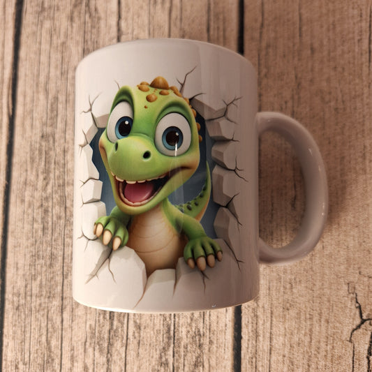 Tasse – Fröhlicher Dino 🦖☕