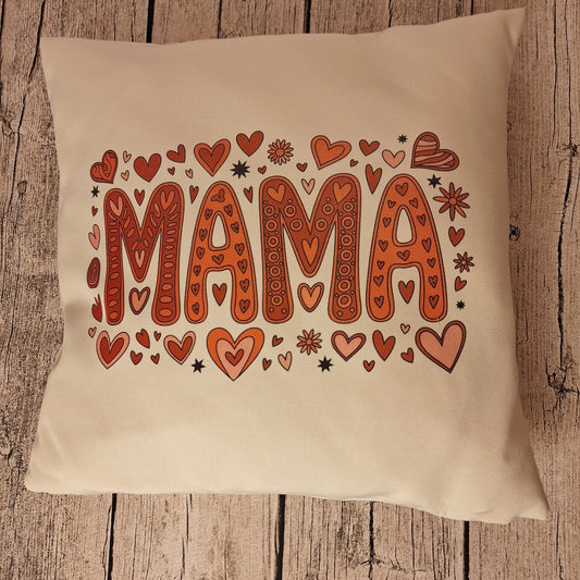 Dekokissen „MAMA“ – liebevolles Geschenk für Mama